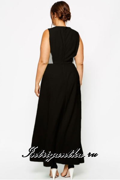 Ченое платье длинное клубное черное с серым 50рр уценка