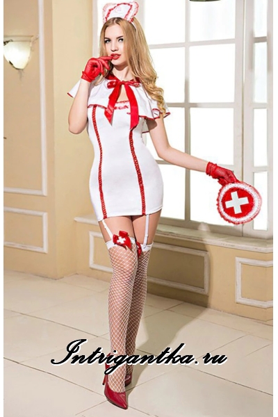 Медсестра трансформер платье + чулки
