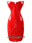 арт. 1217Корcетное платье Красная