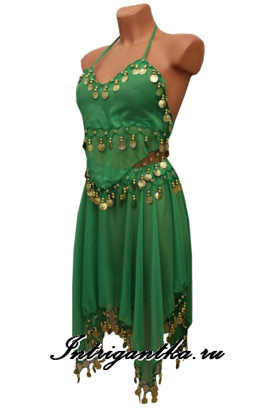 Восточная танцовщица зеленая