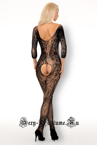 Капроновый комбинезон украшен жемчугом livco corsetti fashion fainam