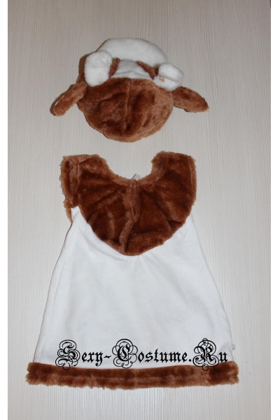 Детский костюм коровушкателенок для девочки lu2515