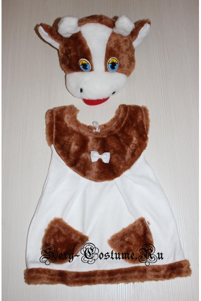 Детский костюм коровушкателенок для девочки lu2515
