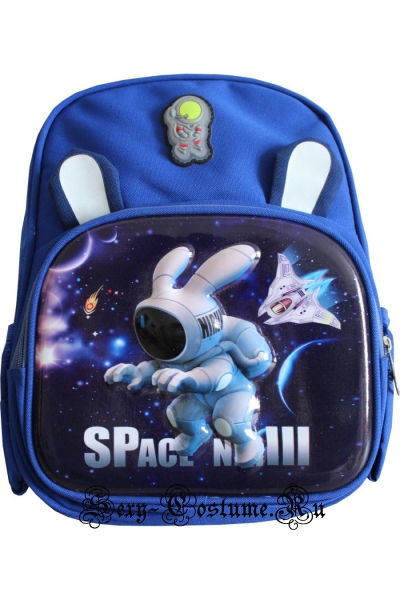 Рюкзак дошкольный унисекс кролик космонавт sa3200-2