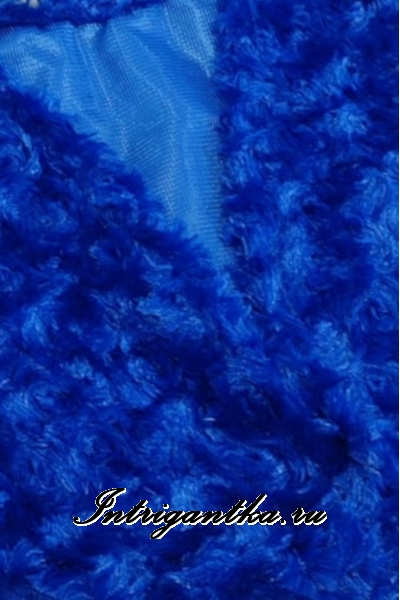 Снеговик синий барашки