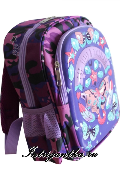 Рюкзак дошкольный девочка бабочка