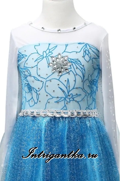 Детский карнавальный костюм для девочки Принцесса эльза