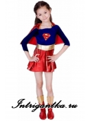 Карнавальный костюм для девочки  супергерой