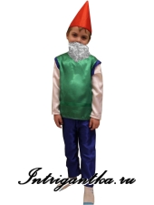 ГНОМИК ЗАБИЯКА ДЕТСКИЙ УТРЕННИК арт.LU3010-2