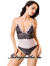 ТКАНЕВОЕ НЕПРОЗРАЧНОЕ МЯГКОЕ БОДИ ТЕЛЕСНЫЙ арт.LU6816