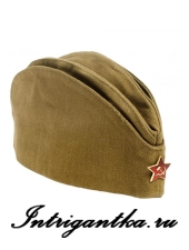 ПИЛОТКА СОЛДАТ ВОВ ВЗРОСЛАЯ арт.S1112