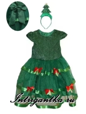 ЗЕЛЕНАЯ ЕЛОЧКА С ОБОДКОМ