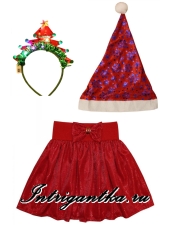 ПОМОЩНИЦА ДЕДУШКИ МОРОЗА ИЛИ САНТЫ арт.LU3022-10