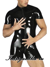 МУЖСКОЕ БОДИ ЧЕРНОГО ЦВЕТА СТРИПМЕН арт.W0450A