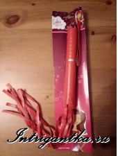 КРАСНАЯ ПЛЕТКА КОЖЗАМ 40СМ арт.LU5212-6