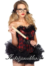 ШКОЛЬНИЦА КОКЕТКА + ГОЛЬФЫ арт.M8133