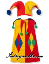 ПЕТРУШКА СКОМОРОХ ШУТ АРЛЕКИН арт.LU4711