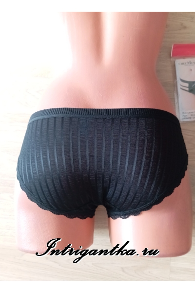 Черные трусики шортиками
