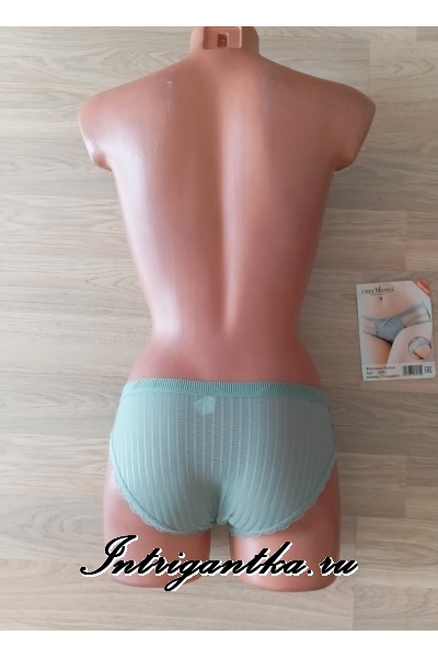 Светло-зеленые нейтральные трусики шортики