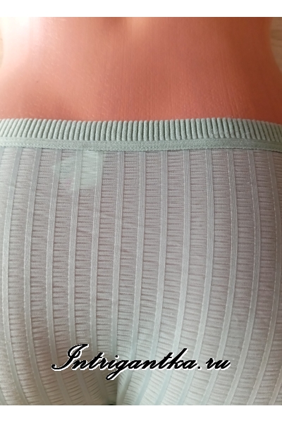 Светло-зеленые нейтральные трусики шортики