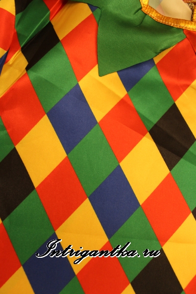 Детский костюм клоуна и парик