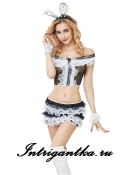 Зайчик playboy полупрозрачный