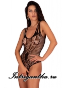 Капроновое боди сетка паук