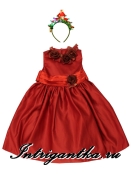 Ёлочка в красном исполнении