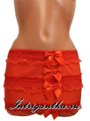 Красная юбка обтягивающая