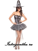 Ведьмочка черная с белым