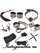 Комплект бдсм леопард