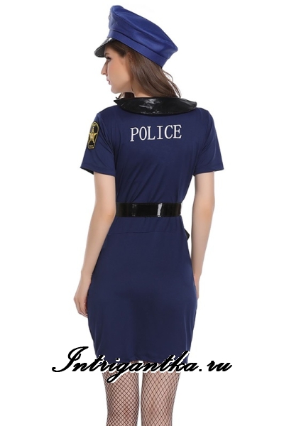 Полицейский синий коп