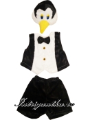 Черно-белый пингвин господин в смокинге