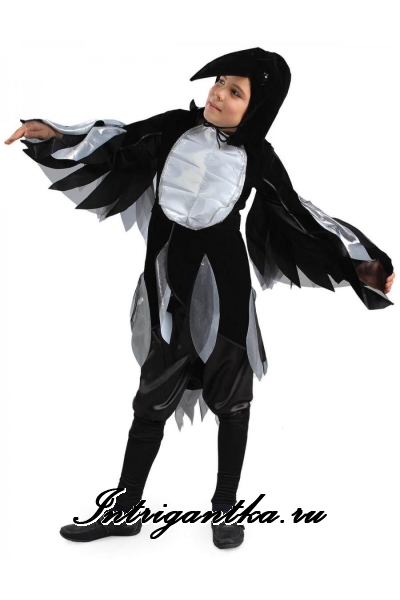 Детский костюм черного ворона