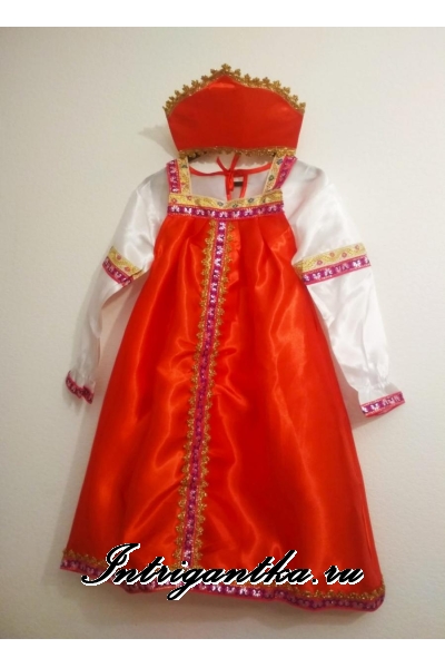 Русско-народный костюм красавица